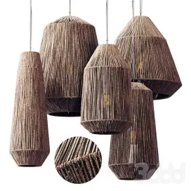 Lamp barrel big rope